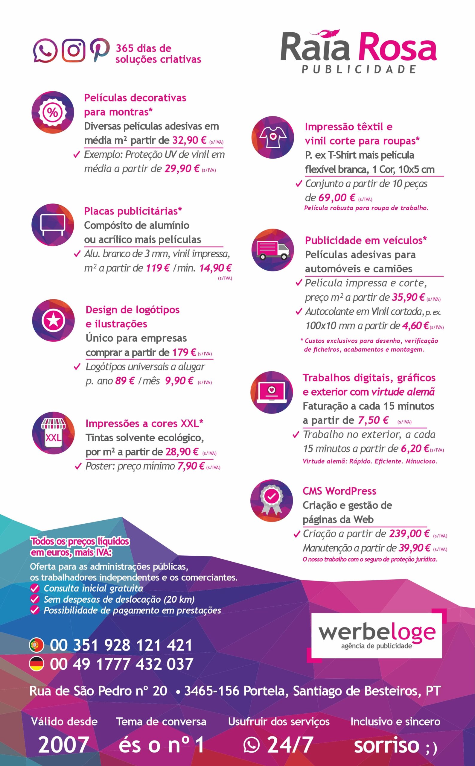 raiarosa.eu Agência de publicidade